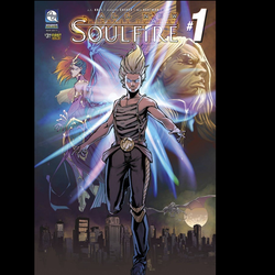 Soulfire #1 from Aspen Comics written by J T Krul with art by Giuseppe Cafaro and cover art A. The world of Soulfire has a new status quo, as magic and technology have intertwined as never before 