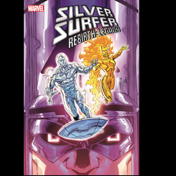 Silver Surfer Rebirth Legacy #4 from Marvel Comics by Ron Marz with art by Ron Lim. Bonus Digital Edition details inside.