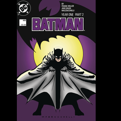 Batman #404 Year One Part 2 from DC written by Frank Miller with art by David Mazzucchelli