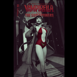 Vampirella Vs The Superpowers #1 by Dynamite Comics written by Dan Abnett with Rebeca Puebla Cover E.