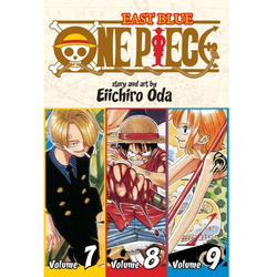 One Piece Omnibus Edition 3 - Vol 7,8&9 | Manga Graphic Novel