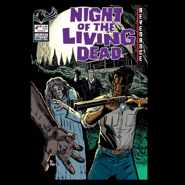 Night Of The Living Dead Revenance #4 from American Mythology Productions by S A Check, James Kuhoric, Giancarlo Caracuzzo with cover art B