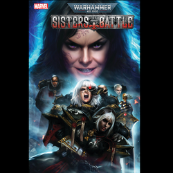 Warhammer 40k Sisters Of Battle #3 from Marvel Comics written by Torunn Gronbekk with cover by Dave Wilkins.