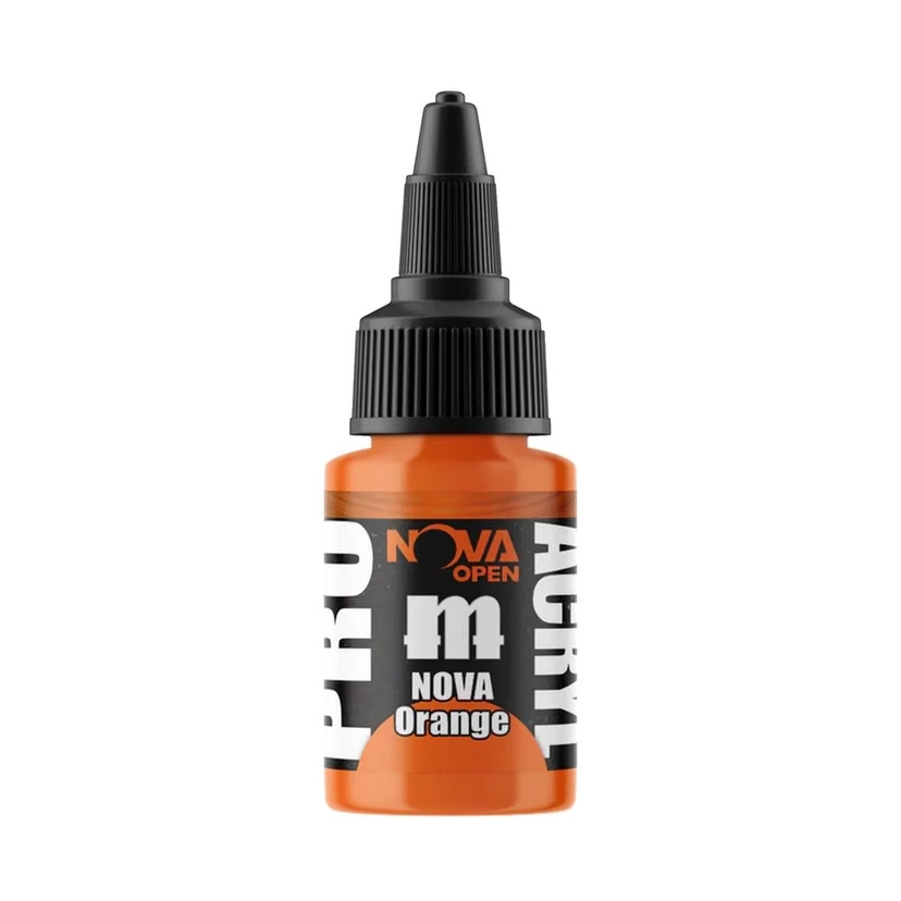 Pro Acryl Nova Orange | Water-Based Acrylic Paint 22ml