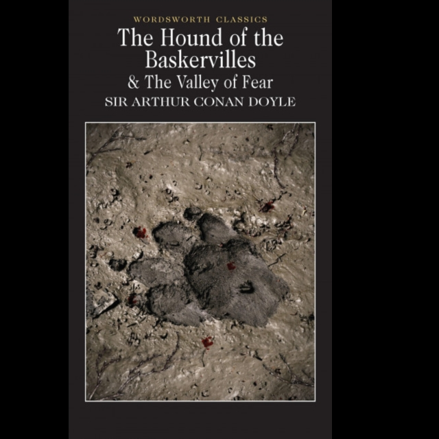 The Hound of the Baskervilles & The Valley of Fear by Sir Arthur Conan Doyle, a paperback with an introduction by David S Davies, a classic detective chiller featuring the world's greatest detective Sherlock Holmes.