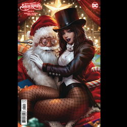 Batman Santa Claus Silent Knight #1 from DC written by Jeff Parker with art by Michele Bandini and variant cover B by Derrick Chew.
