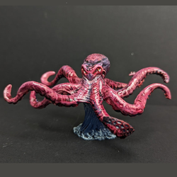 Pre Painted Octopus miniature for your gaming table  -MrMLG