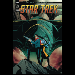 Star Trek #17 from IDW Comics written by Jackson Lanzing and Collin Kelly with art by Marcus To.