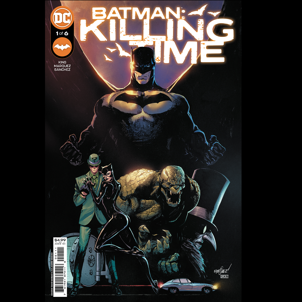 Batman Killing Time #1 from DC Comics written by Tom King with cover by David Marquez