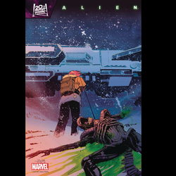 Alien #2 from Marvel Comics written by Declan Shalvey with art by Andrea Broccardo and Declan Shalvey.