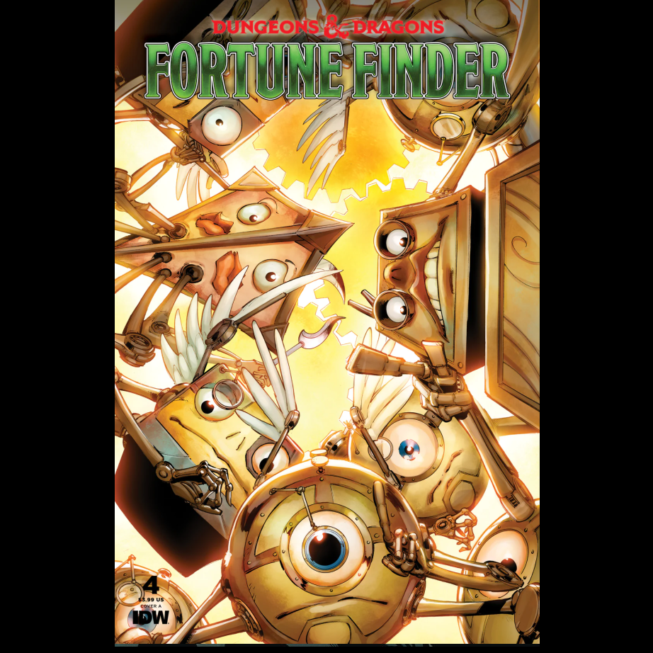 Dungeons & Dragons: Fortune Finder #4 from IDW Comics written by Jim Zub with art by Jose Jaro.