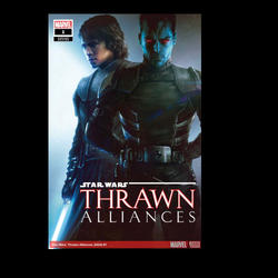 Star Wars Thrawn Alliances #1 from Marvel Comics written by Jody Houser and Timothy Zahn with art by Pat Olliffe and Andrea Di Vito with variant cover art. 
