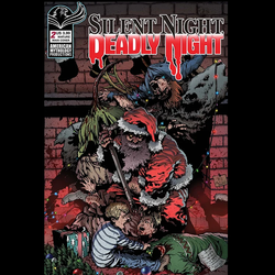 Silent Night Deadly Night #2 from American Mythology Productions by S A Check and James Kuhoric with cover art A.