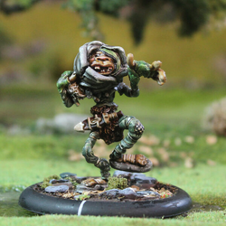 Spriggan by Oakbound Studio. A lead pewter miniature of a characterful being for your tabletop and RPGs.
