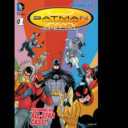 Batman Incorporated Special #1 from DC Comics. An all-star special featuring the various members of Batman Incorporated-Man-of-Bats, Red Raven, El Gaucho, Dark Ranger, Knight, Batman himself and more 