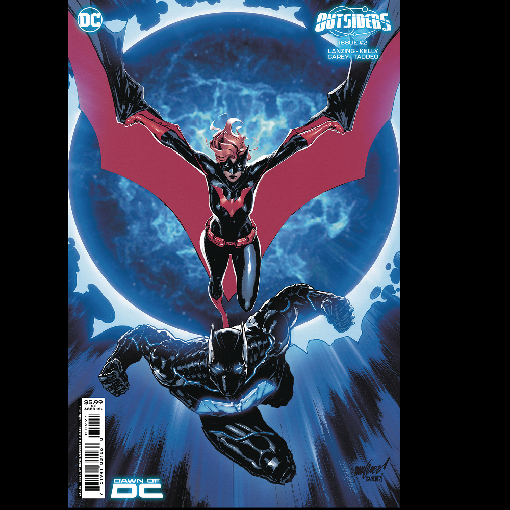 Dawn Of DC Outsiders #2 Dawn of DC from DC written by Jackson Lanzing and Collin Kelly with art by Robert Carey and variant cover B.