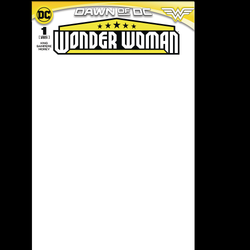 Dawn Of DC Wonder Woman #1 from DC written by Tom King with art by Daniel Sampere with the variant blank cover.