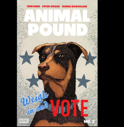 Animal Pound #2 from Boom! Studios by Tom King, Peter Gross and Tamra Bonvillain with cover art A.