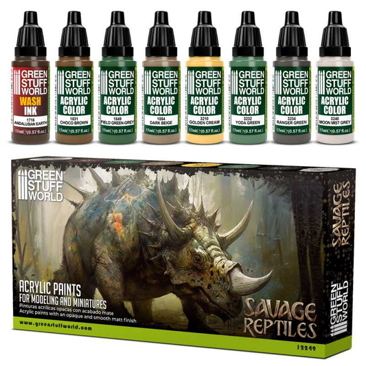 Savage Reptiles Paint Set by Gre...