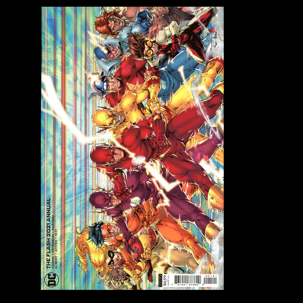 The Flash Annual 2021 #1 from DC comics, written by Jeremy Adams and art by Fernando Pasarin.