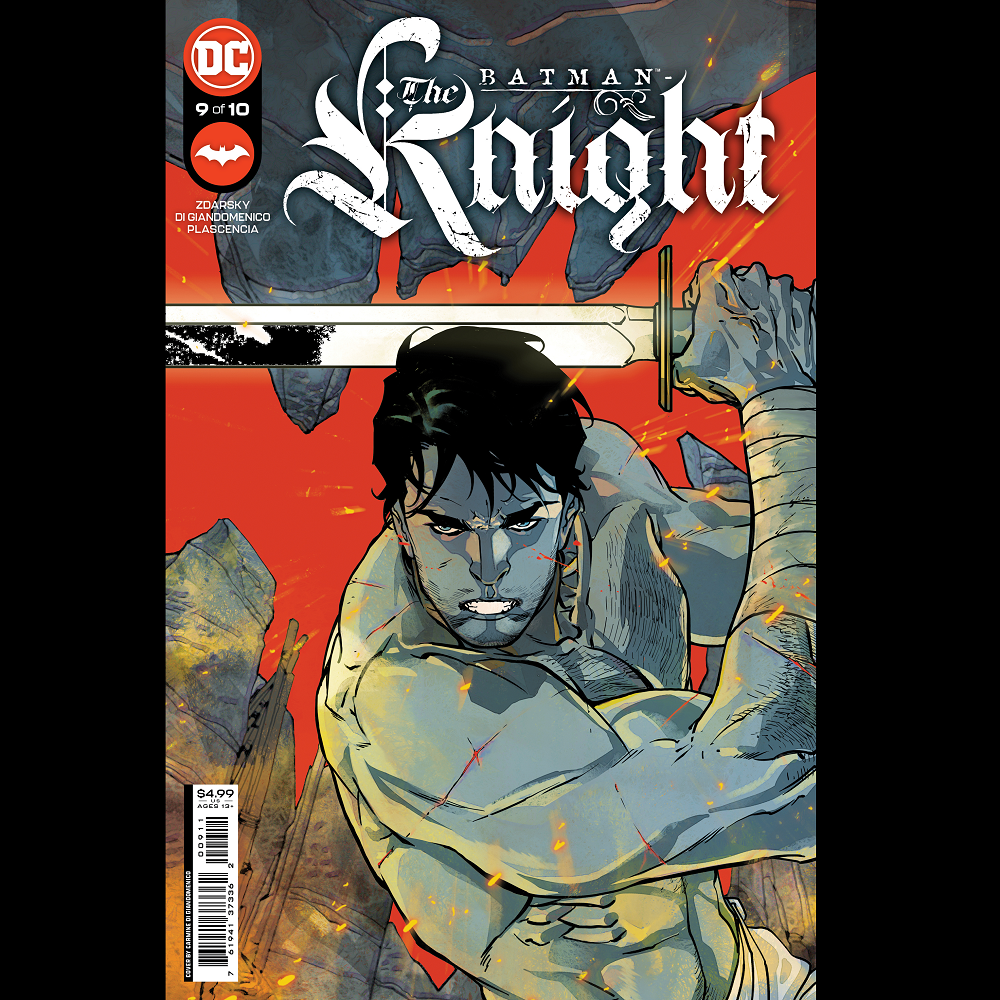 Batman Knight #9 from DC written by Chips Zdarsky with standard cover by Carmine Di Giandomenico.