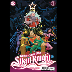 Batman Santa Claus Silent Knight #1 from DC written by Jeff Parker with art by Michele Bandini and cover A by Dan Mora. 