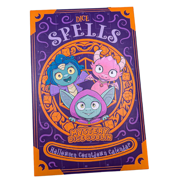Halloween Dice Advent Calendar - Mystery Dice Goblin