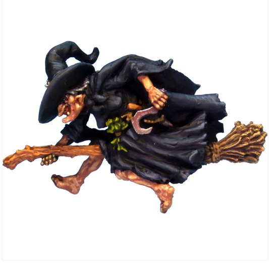 Wicked Witch on Broomstick by Cr...