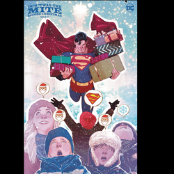 DC's 'Twas The 'Mite Before Christmas #1 from DC written by Natalie Abrams, Michael W Conrad, Josh Trujillo, Ethan Sacks, Zipporah Smith, Rob Levin, Sholly Fisch and Jillian Grant with art by Marcus Smith, Gavin Guidry, Andrew Drilon, Soo Lee and Juan Bobillo. Cover B by Mitch Gerads.