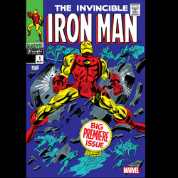 The Invincible Iron Man #1 Facsimile Edition Marvel Tales from Marvel Comics by Archie Goodwin and Gene Colan inked by Johnny Craig.