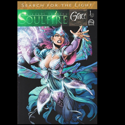 Soulfire Grace #1 Search For The Light from Aspen Comics written by J T Krul and cover art A. The Five Masters of magic must unite as one in order to find and rescue Malikai and restore order to the world 