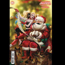 Batman Santa Claus Silent Knight #2 from DC written by Jeff Parker with art by Michele Bandini and variant cover B by Leirix.
