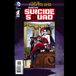 New Suicide Squad #1 The New 52 Futures End from DC. Amanda Waller's covert war against the United States reaches the boiling point as the Suicide Squad takes the White House 