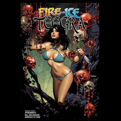Fire and Ice: Teegra #1 from Dynamite comics written by Bill Willingham with art by Gabriele Di Carlo and cover A. 