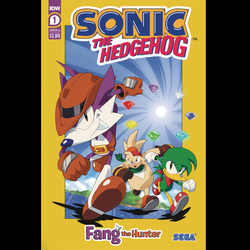 Sonic The Hedgehog #1 Fang The Hunter with cover art A.