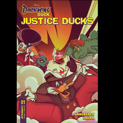Justice Ducks #1 by Dynamite Comics written by Roger Langridge and Carlo Lauro with art by Mirka Andolfo and cover art B