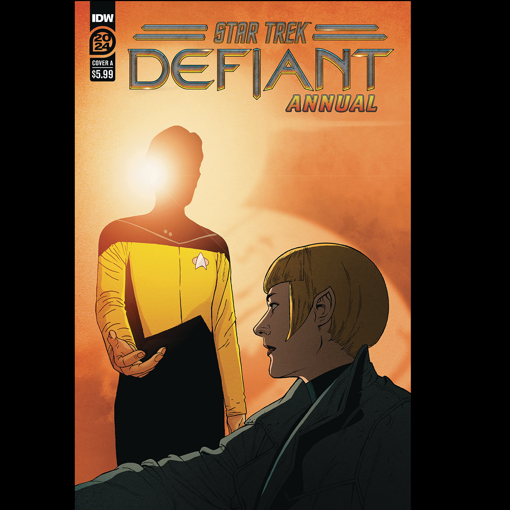 Star Trek Defiant Annual #1 from IDW with cover art A. After the classified information she stole from the Klingon High Council fails to earn back her favour with Romulan intelligence, Commander Sela is forced to take drastic action and turns back the clock-literally.