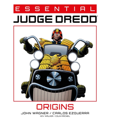 Essential Judge Dredd: Origins Science Fiction graphic novel by John Wagner