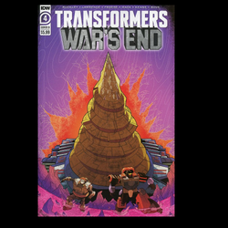 Transformers War's End #4 from IDW written by Brian Ruckley with art from Jack Lawrence. Exarchon makes his final push to claim all Cybertron as his own. Can a ragtag group of Autobots and Decepticons working in parallel defeat one of Cybertron's all-time greatest threats? 