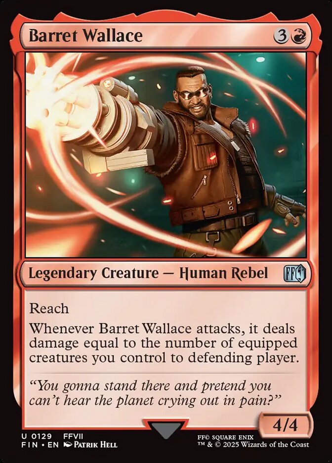 Barret Wallace Final Fantasy #129