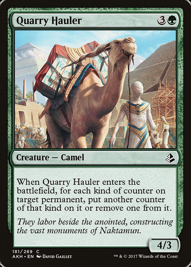 Quarry Hauler Amonkhet #181 | Magic! The Gathering Singles
