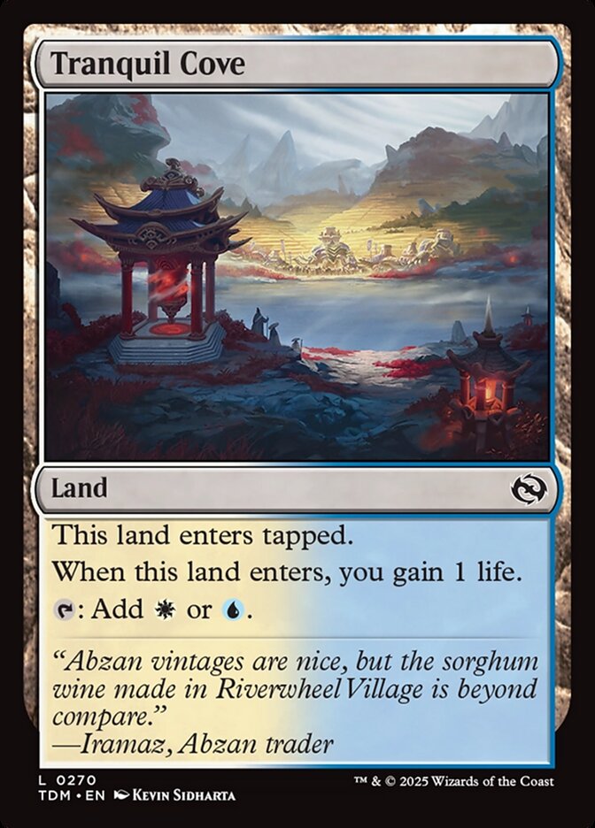 Tranquil Cove Tarkir Dragonstorm #270