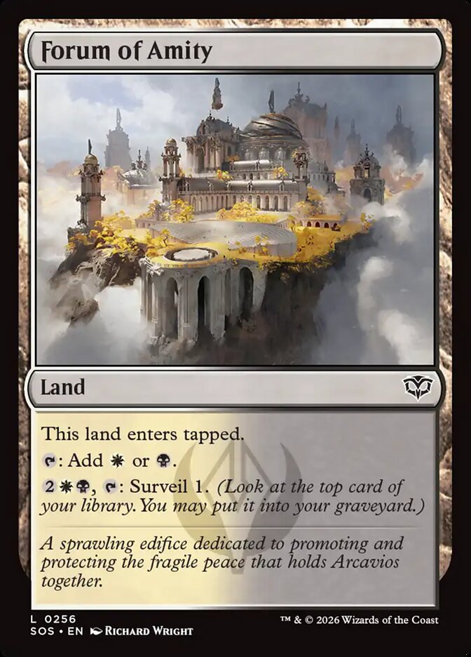 Forum of Amity Secrets of Strixhaven #256Card Front
