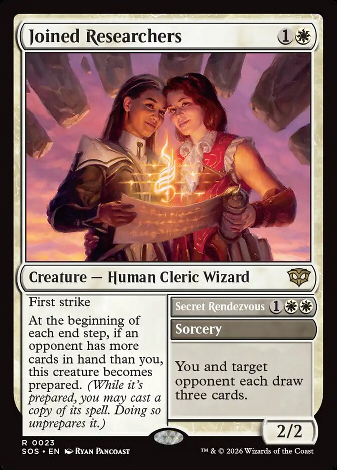 Joined Researchers // Secret Rendezvous Secrets of Strixhaven #023Card Front
