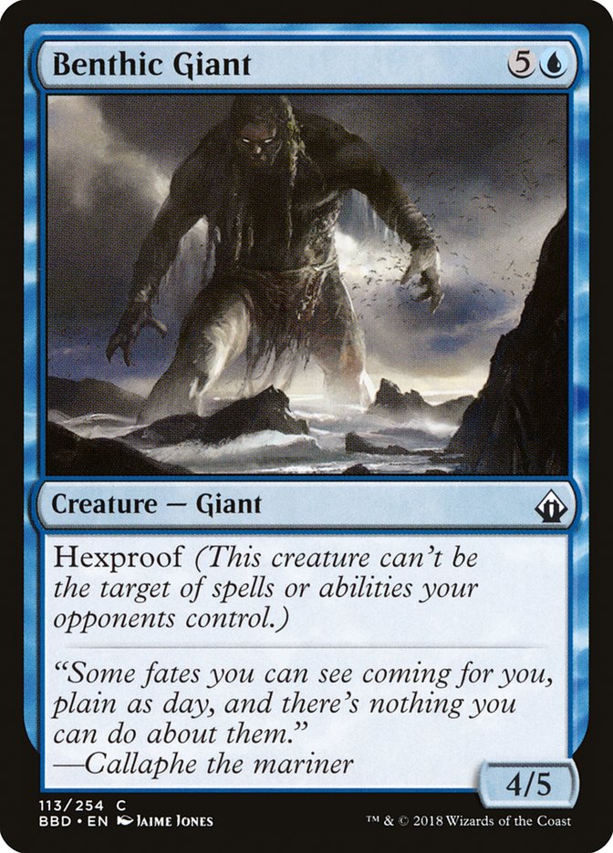 Benthic Giant Battlebond #113 | Magic! The Gathering Single