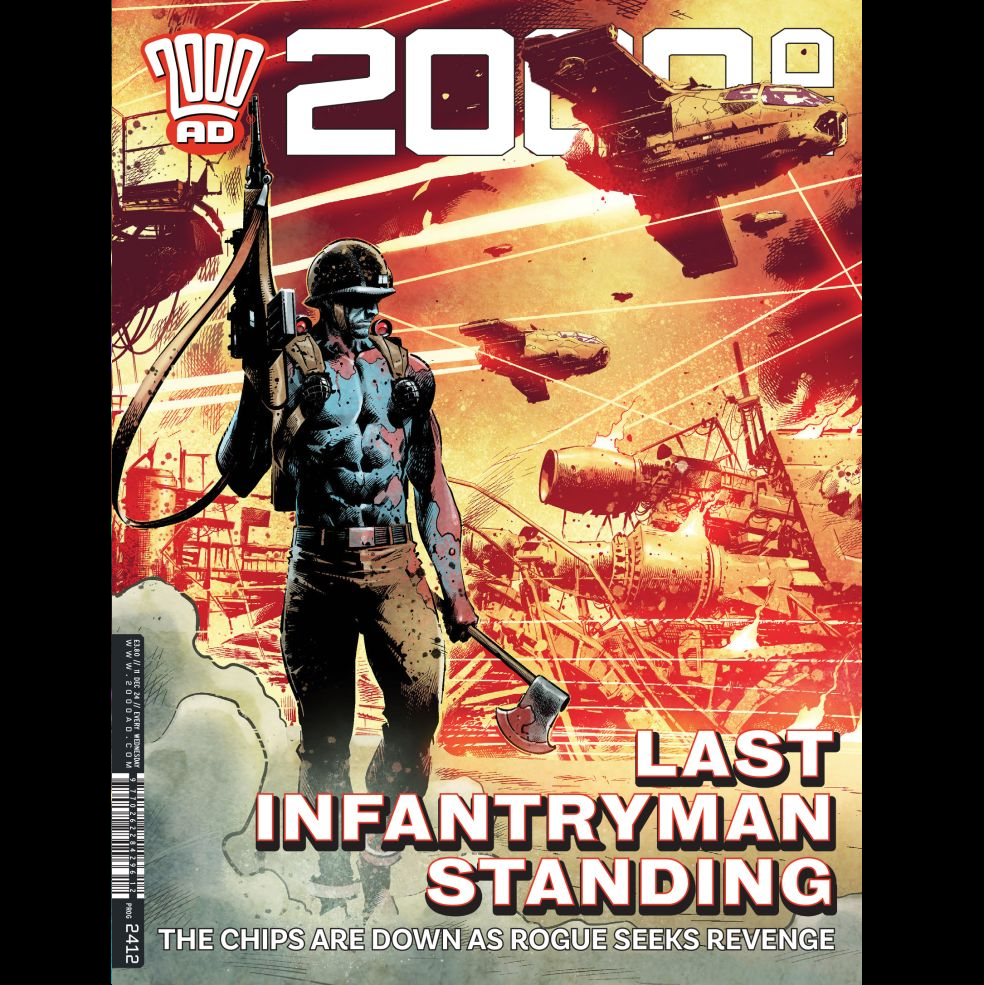 2000 AD Last Infantryman Standing Prog #2412