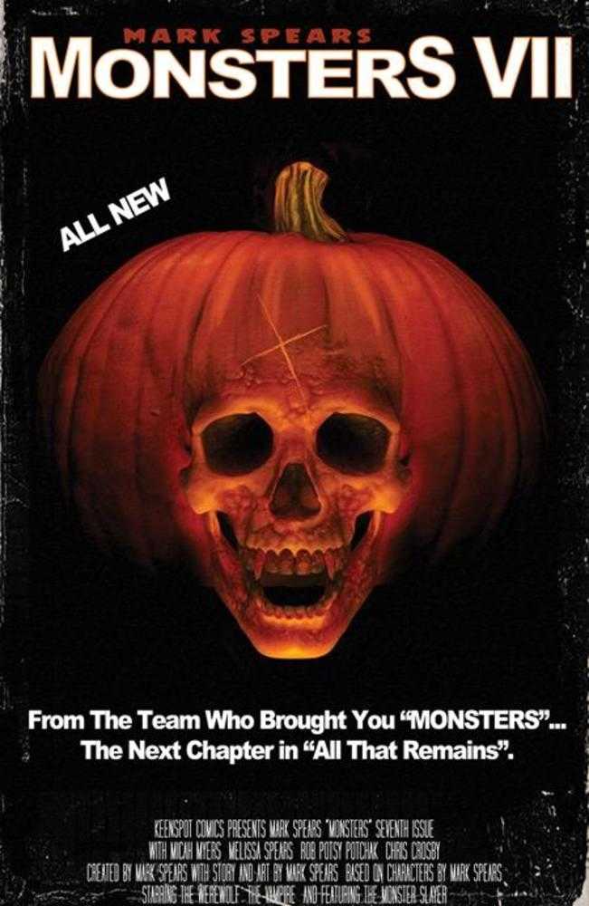 Mark Spears Monsters #7 Cover C Halloween II Homage