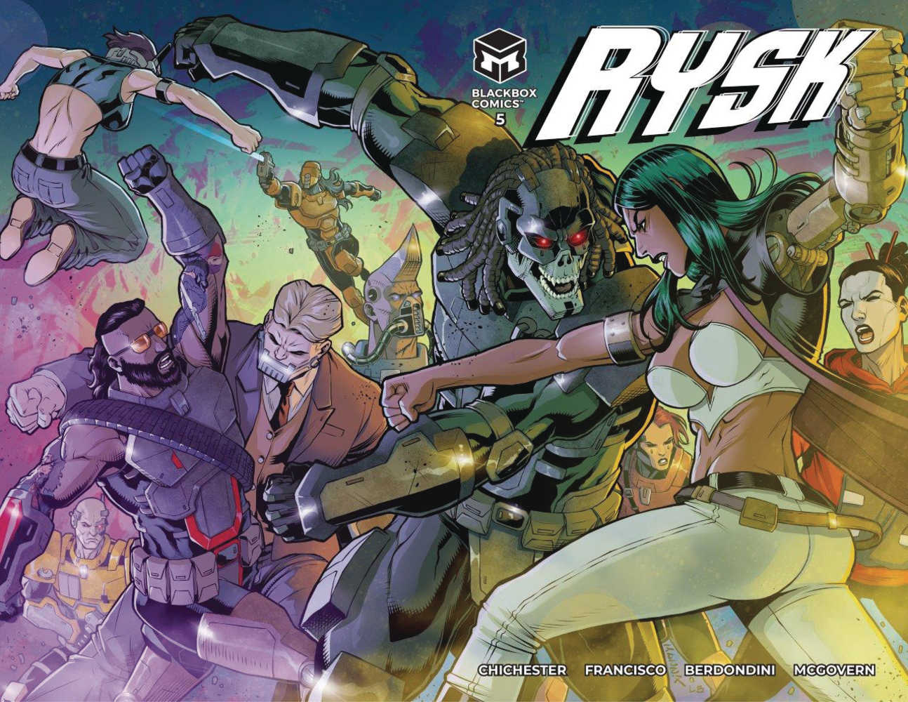 Rysk #5 (Of 5) Cover A Mannix Francisco