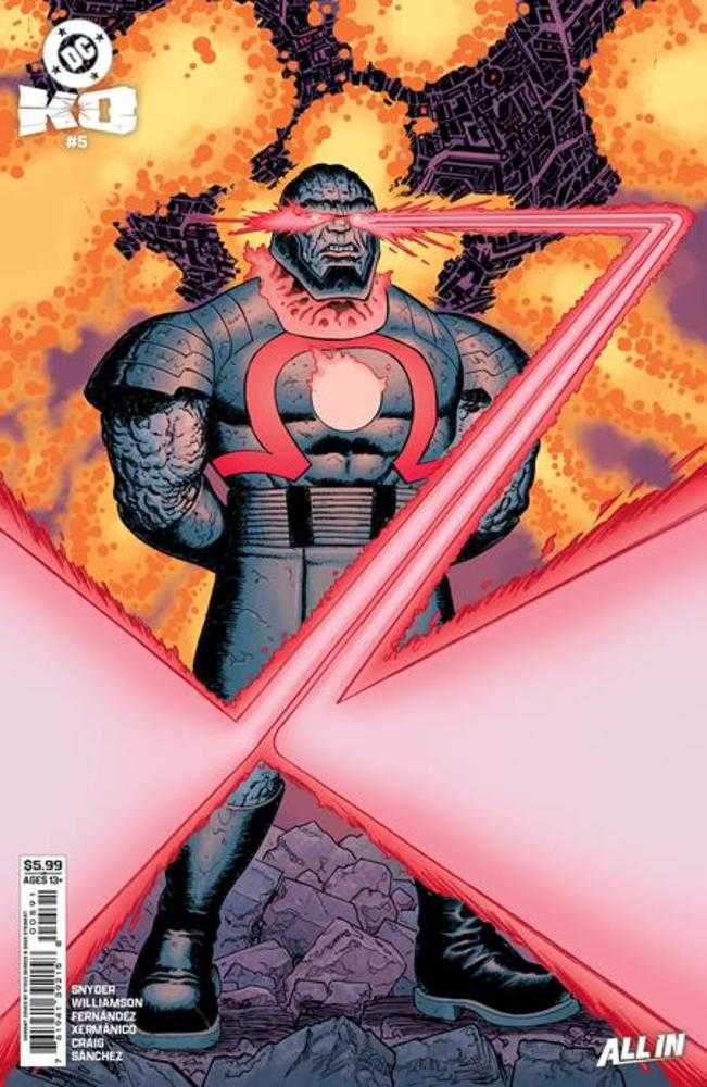 DC K.O. #5 (Of 5) Cover H Steve Skroce Darkseid Card Stock Variant