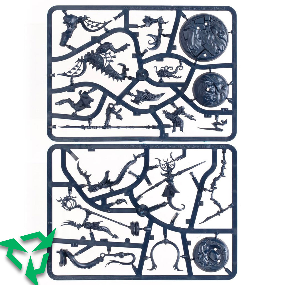 The Threefold Discord - On Sprue With Cards